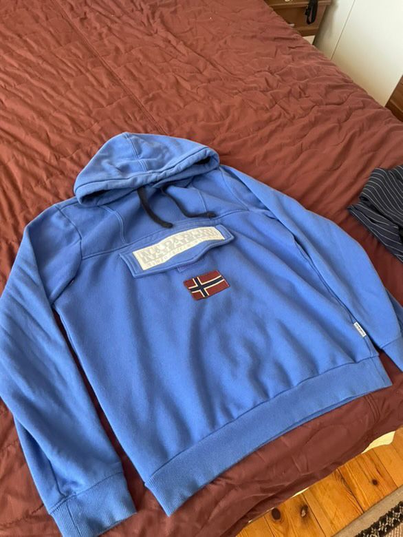 Суичери napapijri и adidas essentials
