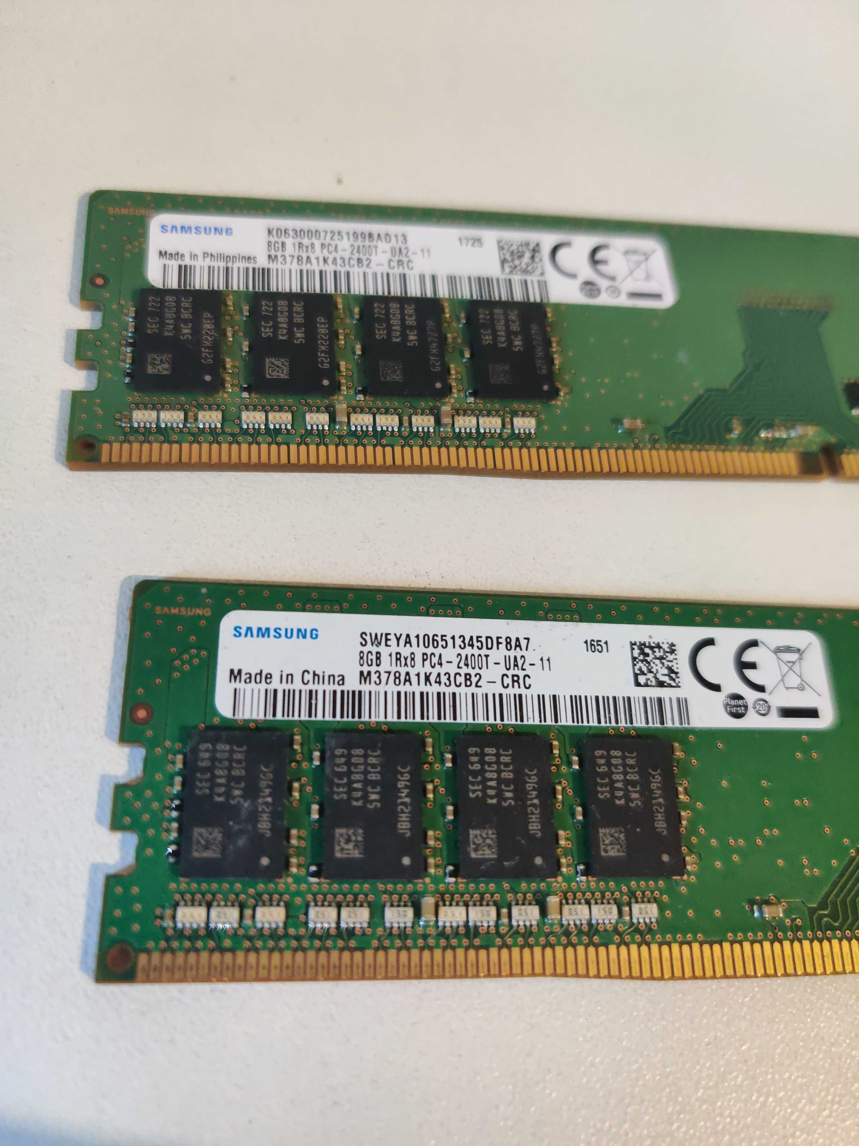 16GB DDR4 Samsung 1Rx8 PC4 - 2400T - UA2 - 11