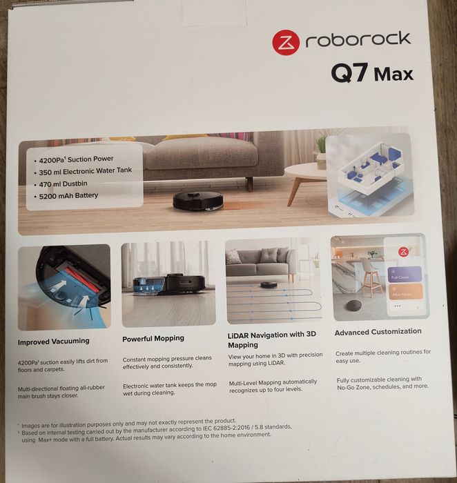 Робот прахосмукачка Roborock Q7 Max