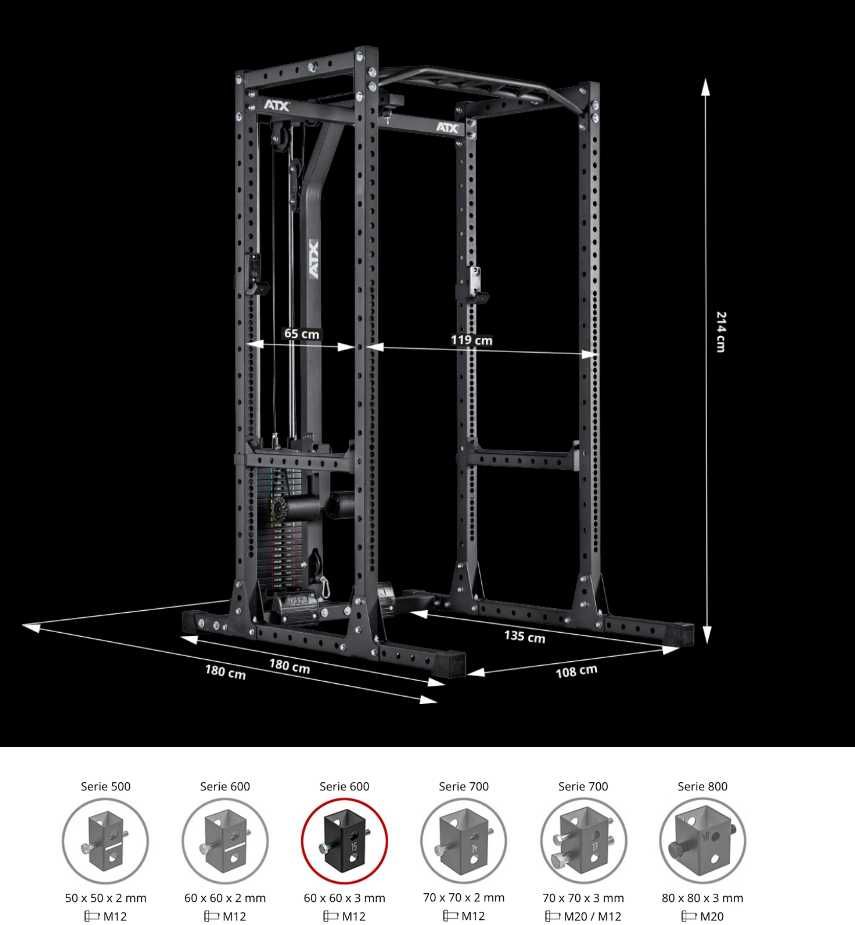 Комбинирана Фитнес Станция и Скрипец 115 кг, Power Rack Силов Квадрат