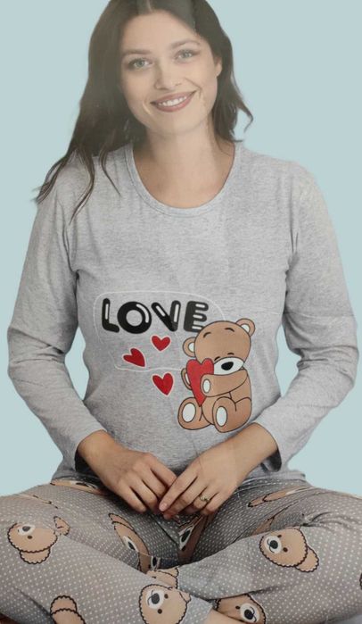 Дамска памучна пижама