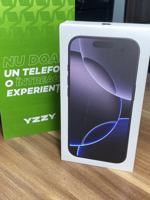 iPhone 16 Pro / 256 GB / Sănătate baterie 100% / Nou sigilat