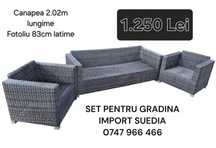 Set exterior de gradina import Suedia