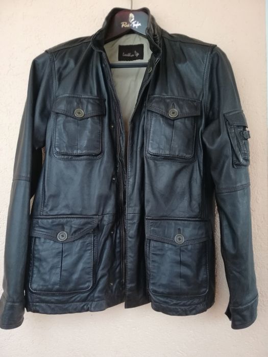 Geaca bărbați Leather M piele naturala