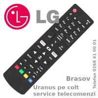 Telecomanda LG televizor orice TV universala & service telecomenzi Bv