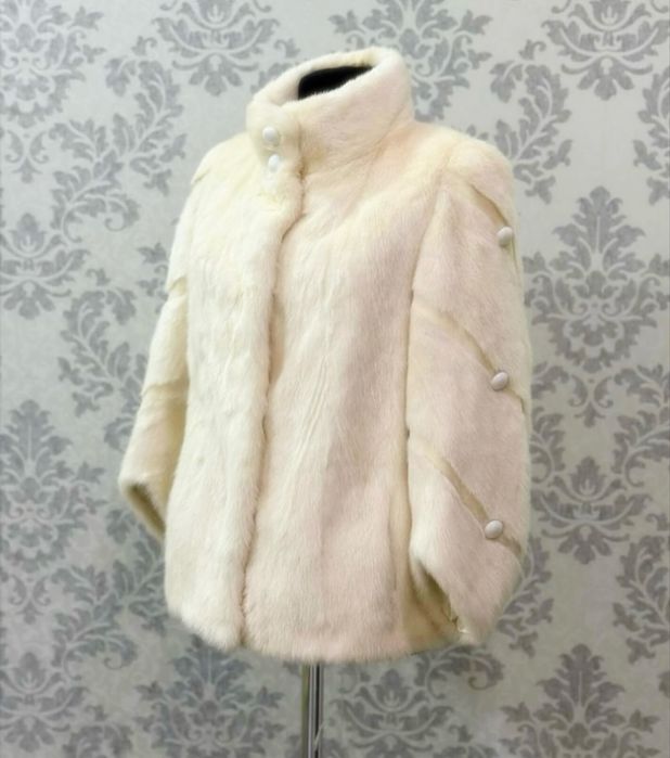 Классная Шуба норковая свадебная/автоледи р42/44 Турция!