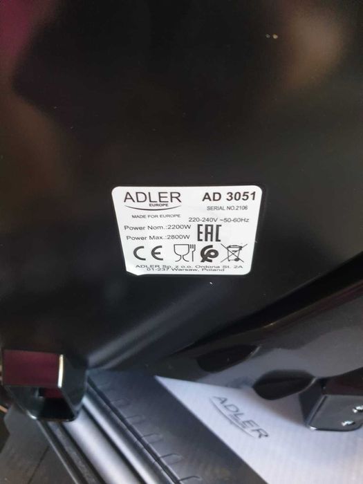 Gratar electric Adler AD 2800 W