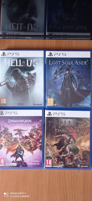 Игры на пс5 (диски)