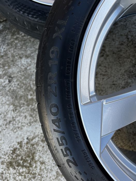 Jante R19 5x112 cu cauciucuri noi