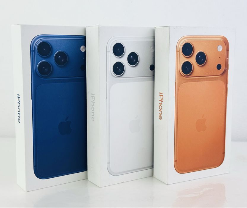 НАЛИЧНИ! Apple iPhone 17 Pro 256GB Cosmic Orange / Deep Blue / Silver