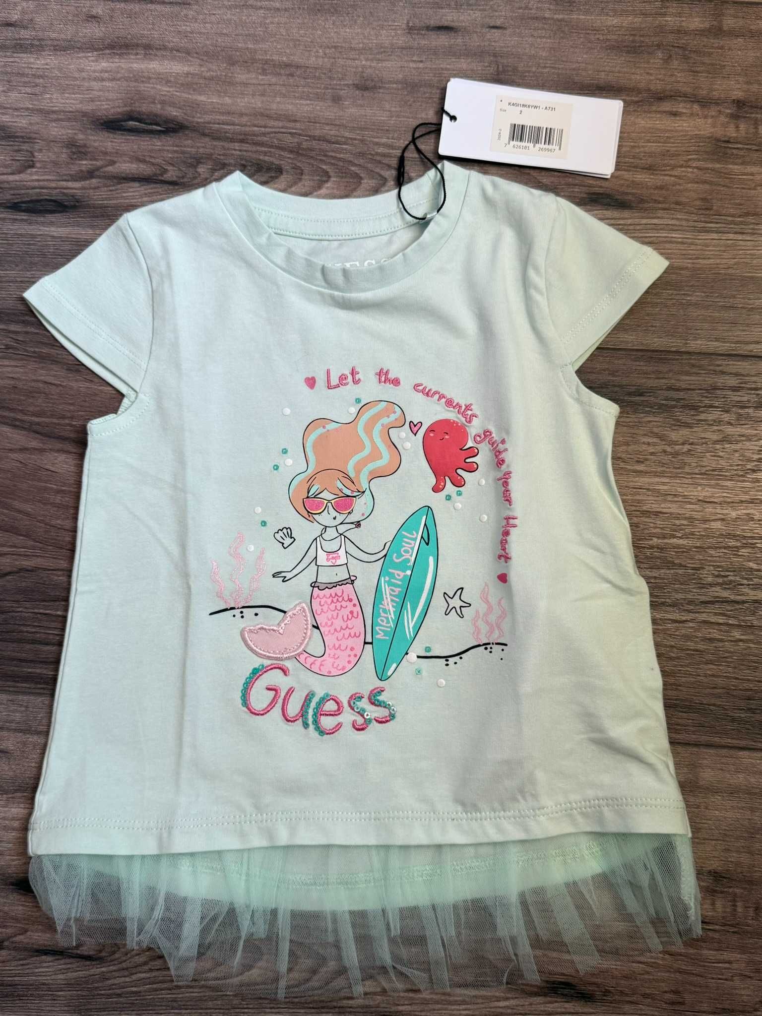 нови оригинални детски тениски Guess