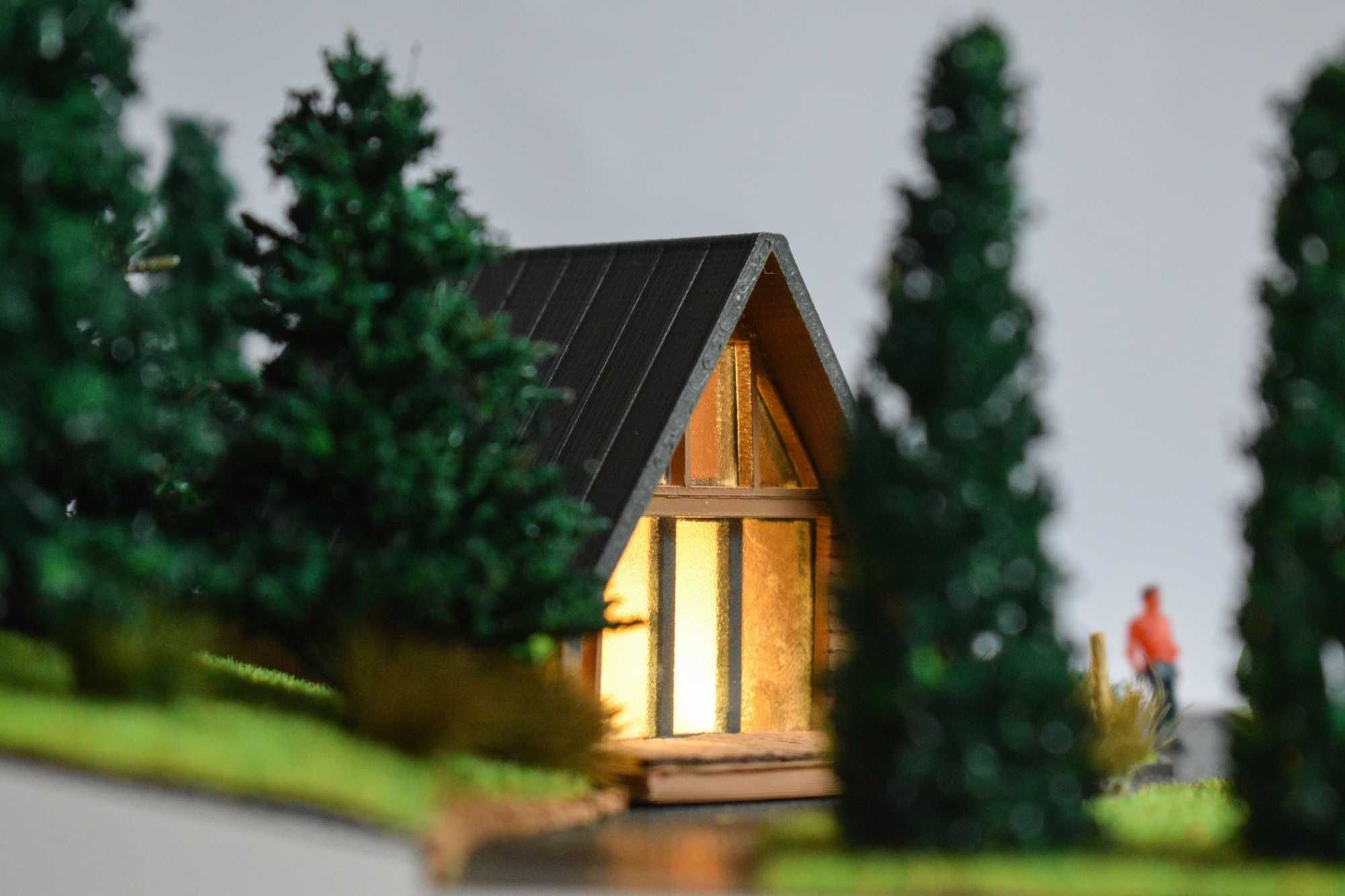 Diorama cadou-Locuinta ta in miniatura-Idei cadou-Machete&miniaturi.