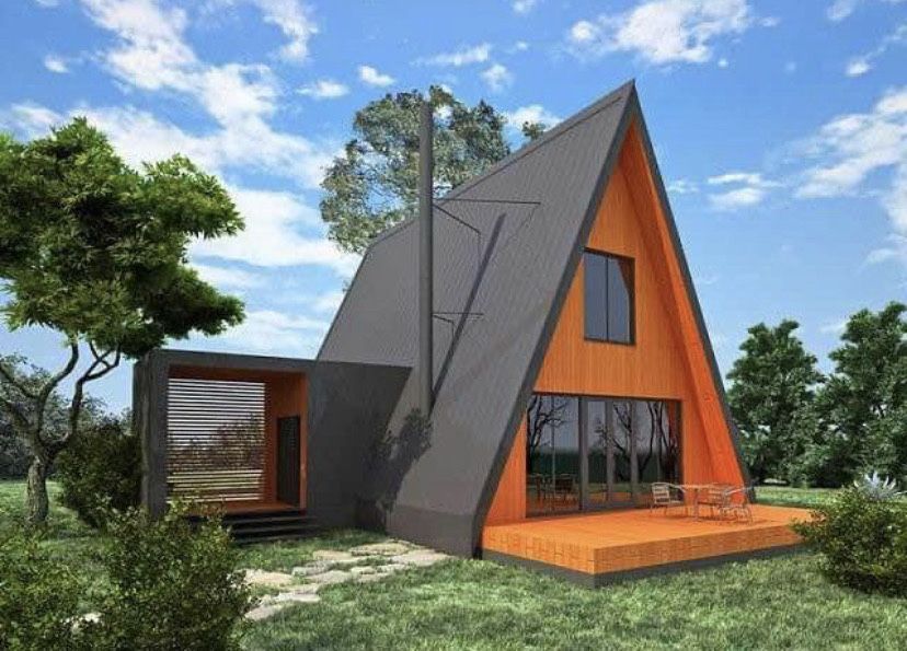 Vand cabane din lemn tip A accept si variante auto