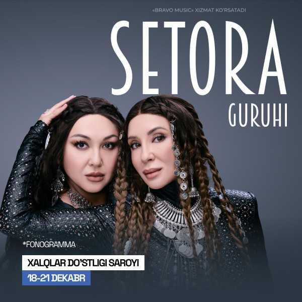 Setora guruhi konsert - 20-dekabr - 6-qator - 30-joy - bilet sotiladi
