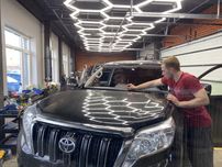 Автостекла на левом берегу. Каспий. Замена. Ремонт.Тонировка.Детейлинг
