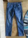 Blugi Slim-Fit albastri