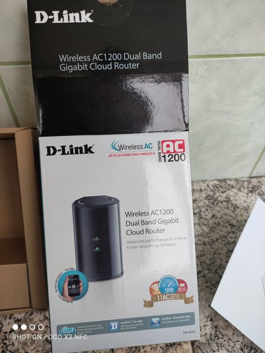 Router Wireless D-Link DIR-850L AC 1200