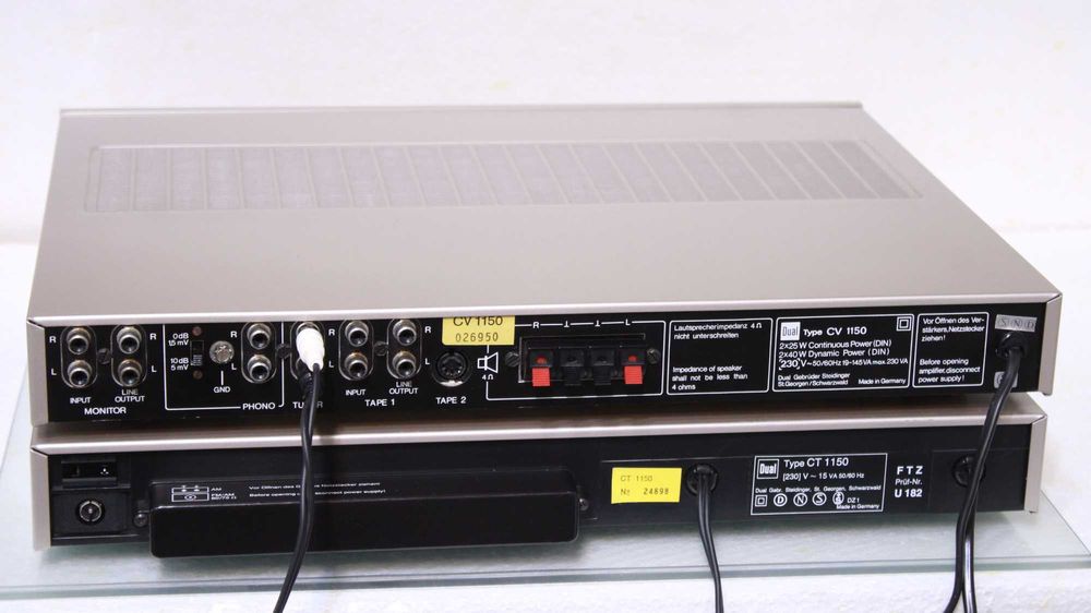 Statie+Tuner Dual,2x35W,slim,Germania(1980).