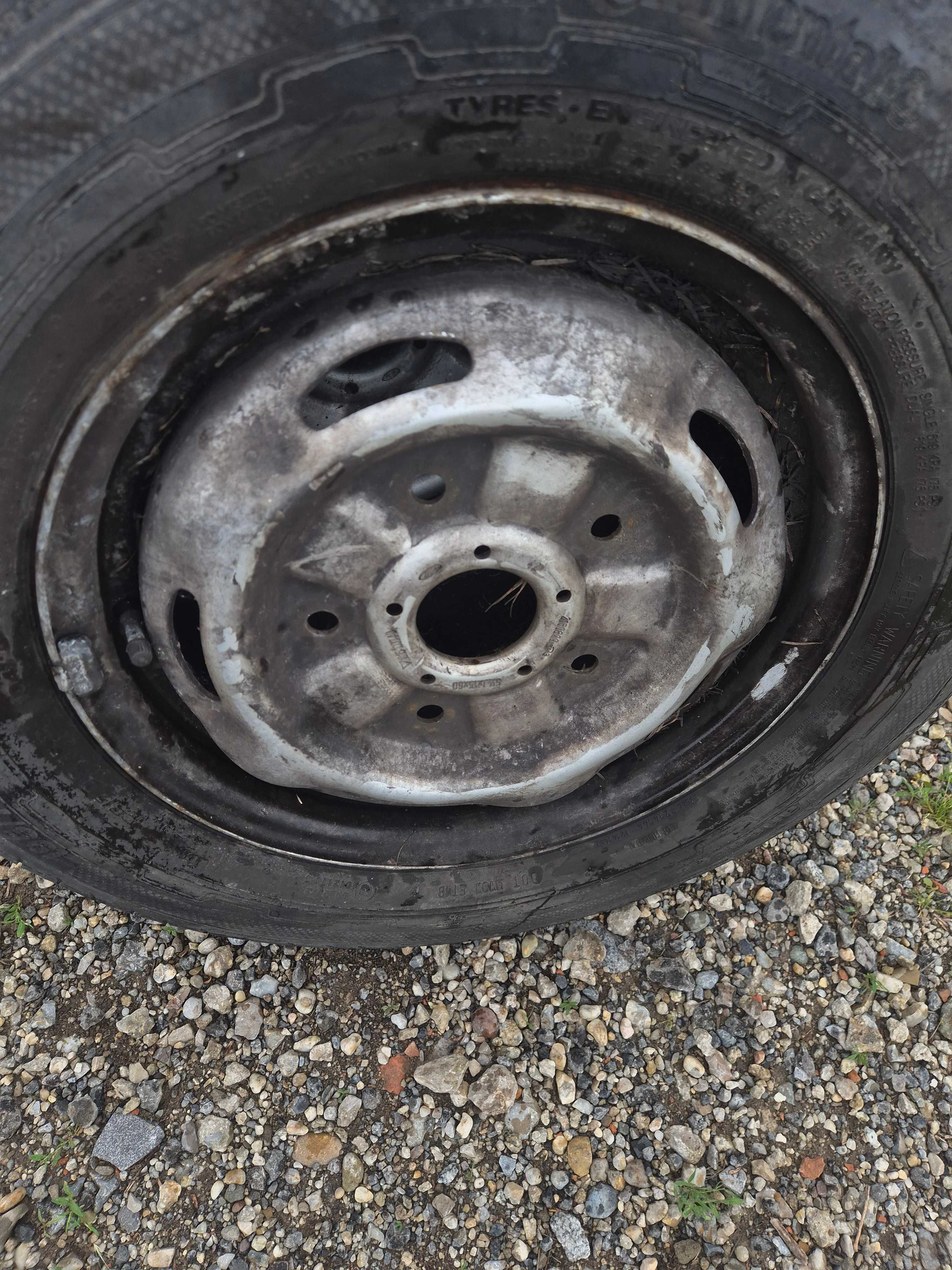 4 гуми CONTINENTAL 195/70R15C с джанти за Ford Transit 5x160