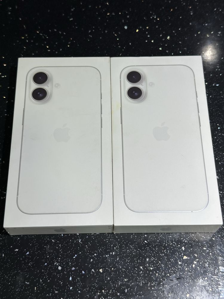 Iphone 16 White 128GB Чисто НОВИ! Неразпечатани! Гаранция!