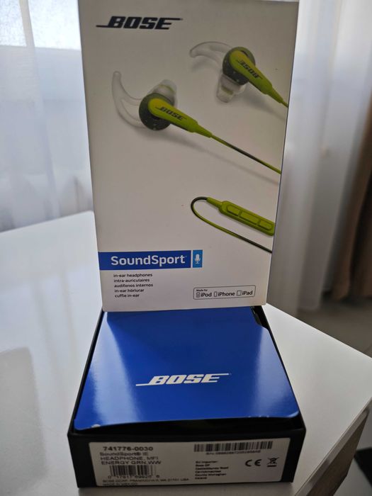 Bose SoundSport In-Ear Headphones 3.5mm Jack Wired Earphones