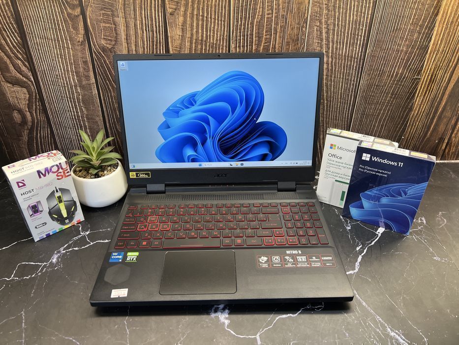 Игровой ноутбук Acer Nitro 5 |Core i5-12500H | 16GB | RTX3050 | 512SSD