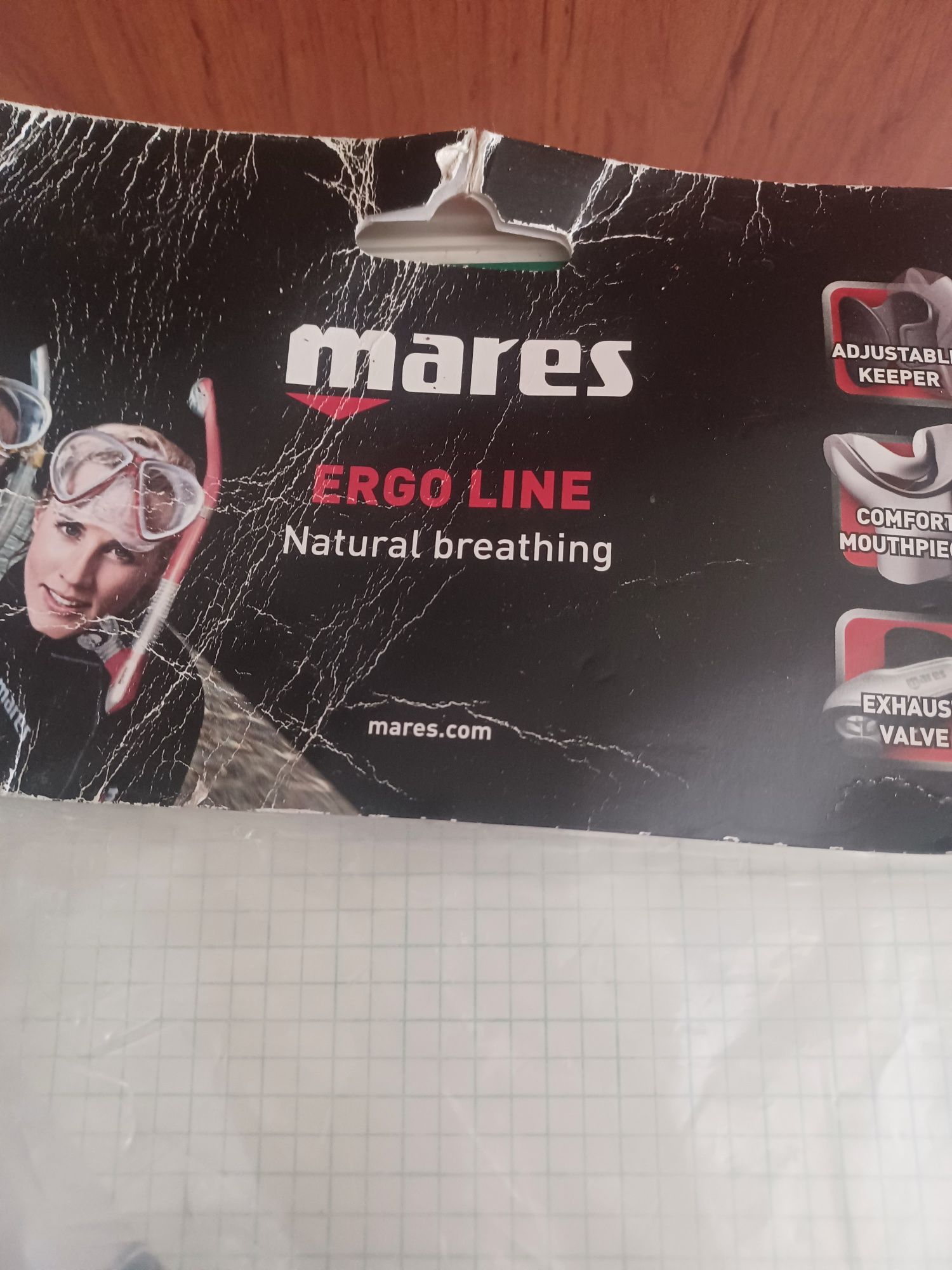 Нов Шнорхел Mares ergo flex