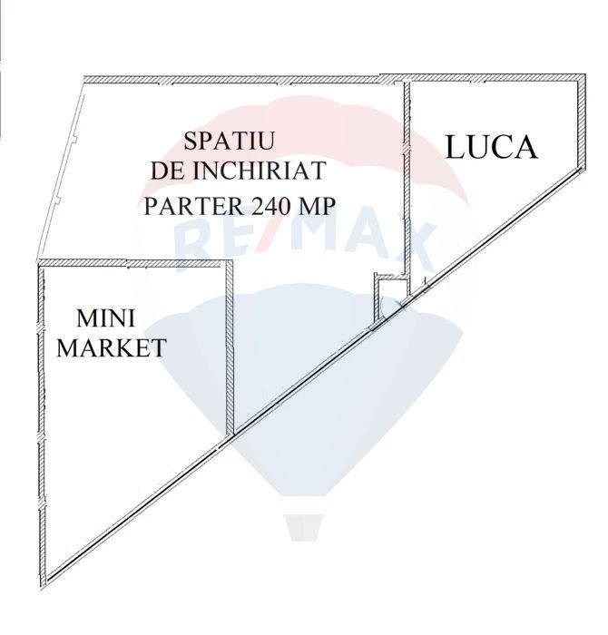 Spațiu comercial de 480mp de închiriat în zona Aparatorii Patriei