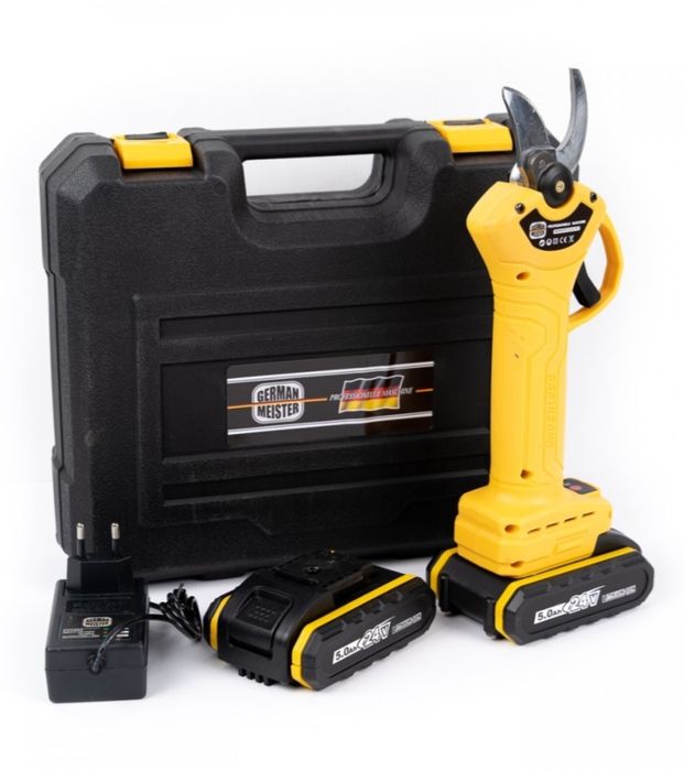 Foarfeca pentru Taiat Vita de Vie si Pomi, 2 Acumulatori