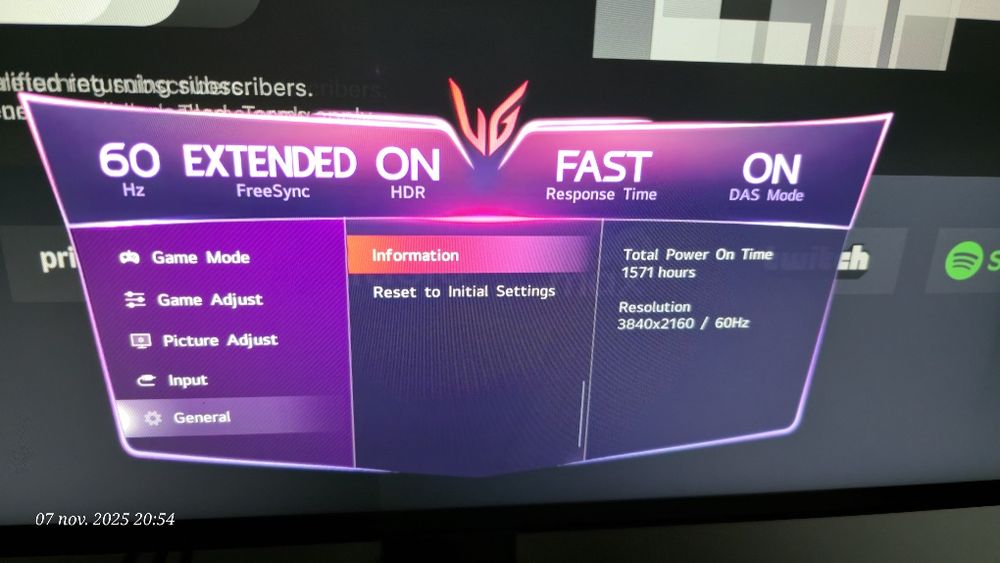 Monitor Gaming LG UltraGear 4k