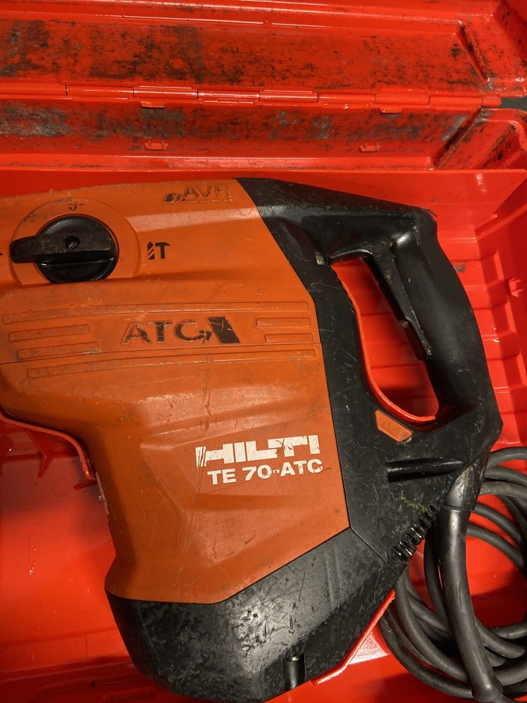 Hilti te 70 AVR/ATC rotopercutir sds max instaltii aer termice sanitar