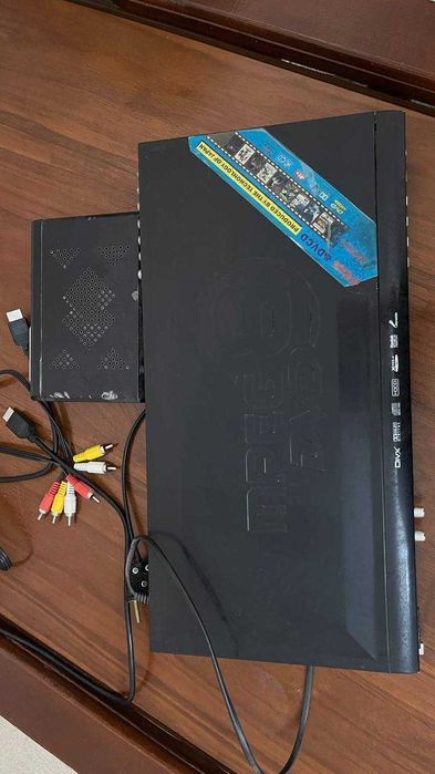 DVD-плеер + мини ТВ-приставка/медиаплеер — комплект