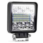 Proiector auto LED Amio 12-24V, cu 26 LED 3030, 110x110mm, 1 buc.