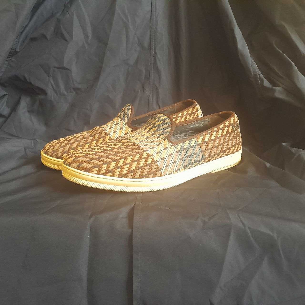 Salvatore Ferragamo лоферы сникерсы слипоны 40-41 р / Made in Italy