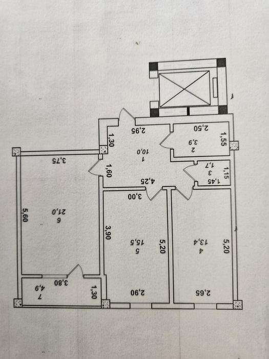 Продаётся 2х квартира