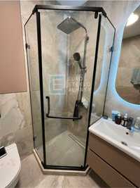 Душ кабины душевая между комнатные перегородки зеркало шторка для ванн