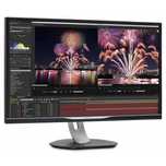Monitor LED VA Philips 31.5", 4K UHD, Display Port, USB-C, LAN, Negru