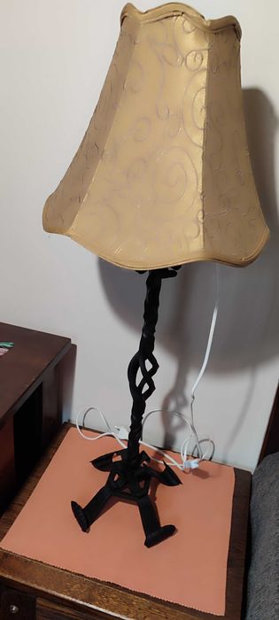 винтидж лампион ковано желязо