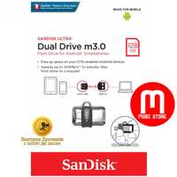 Sandisk Ultra Dual Drive 128gb Micro Usb 3.0 150Mb/s (Tezkor Dostavka)