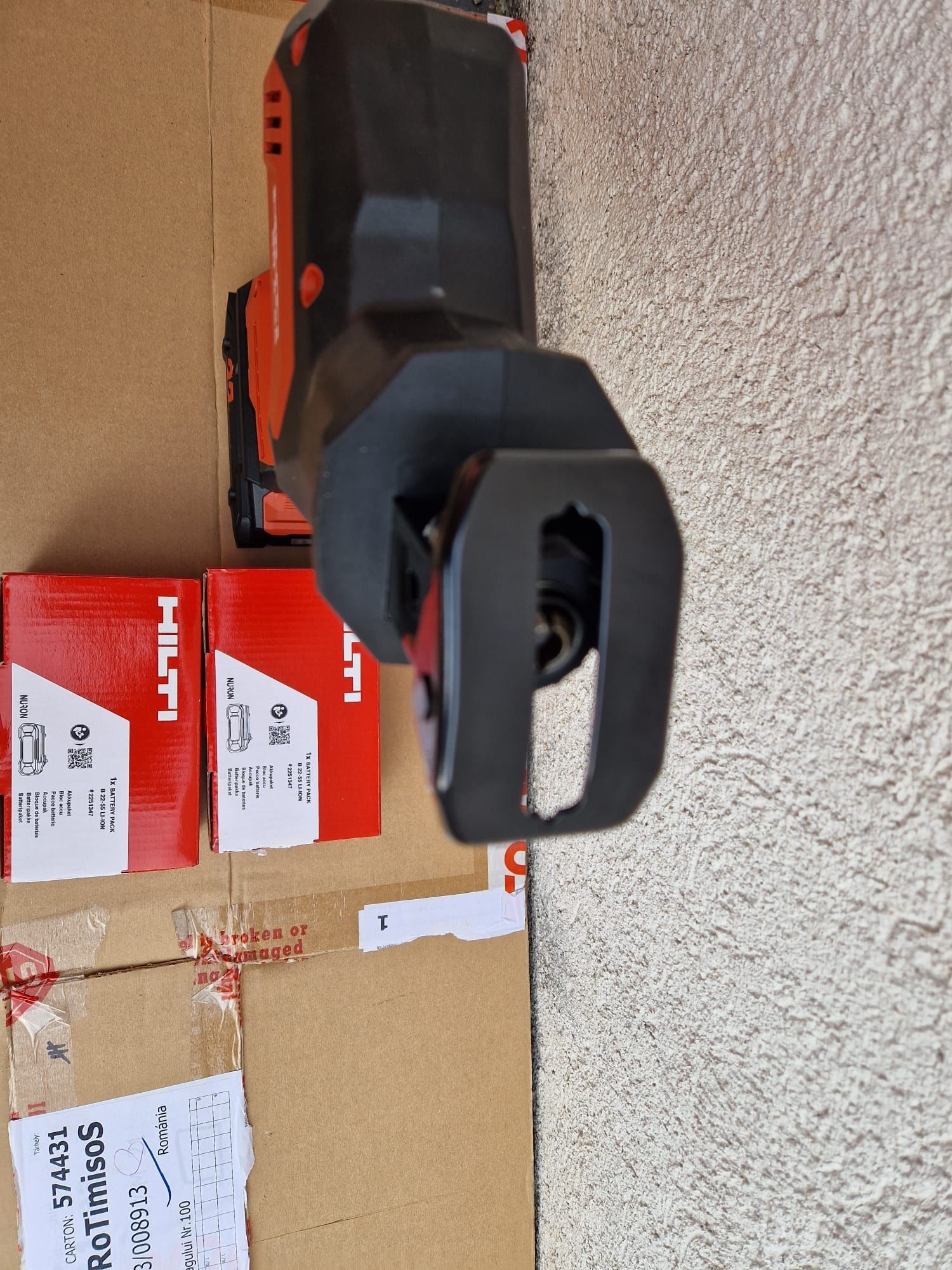 Hilti ferestrau sabie pe acumulatori