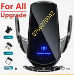 Suport auto Cu încărcare wireless ptr orice telefon, motorizar.