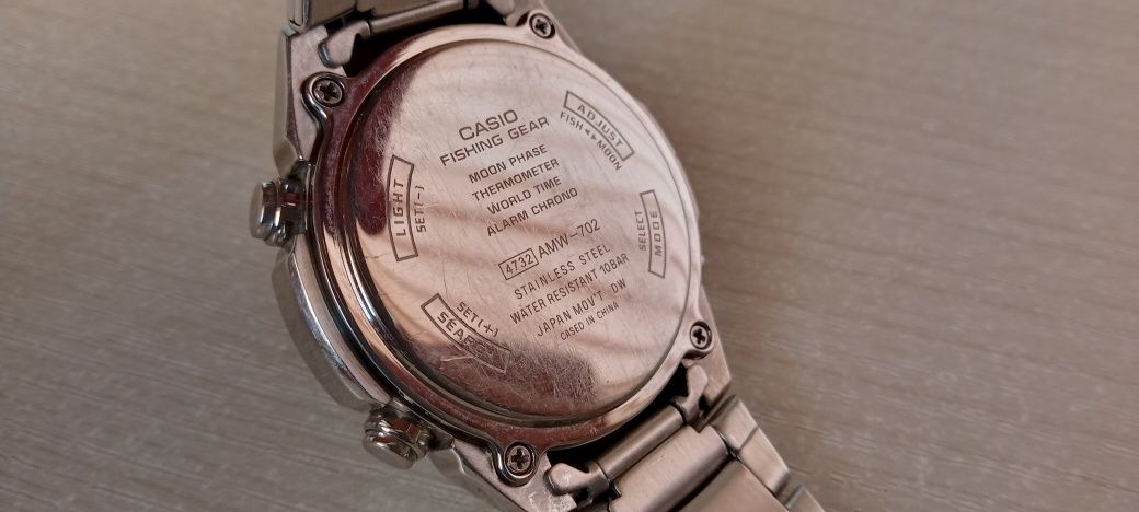 Мъжки часовник Casio AMW-702D Fishing Gear