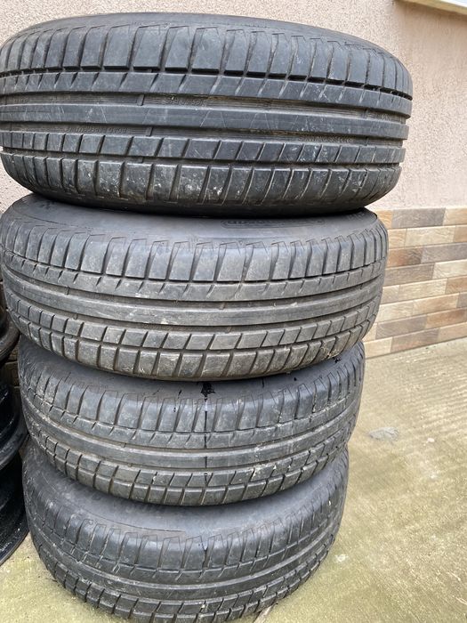 Jante Audi Vw Seat Skoda 5x112 15 + anvelope ca noi 195 65 15