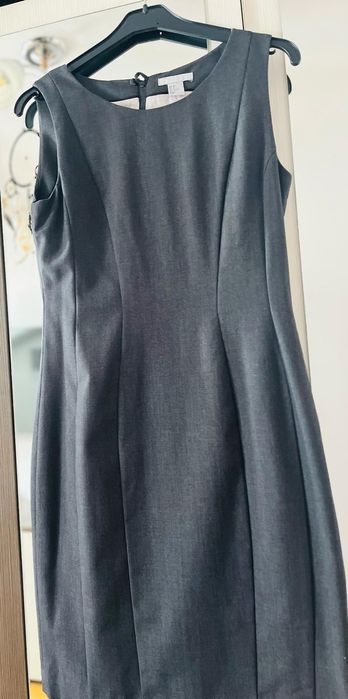 Rochie tip sarafan H&M 38 gri