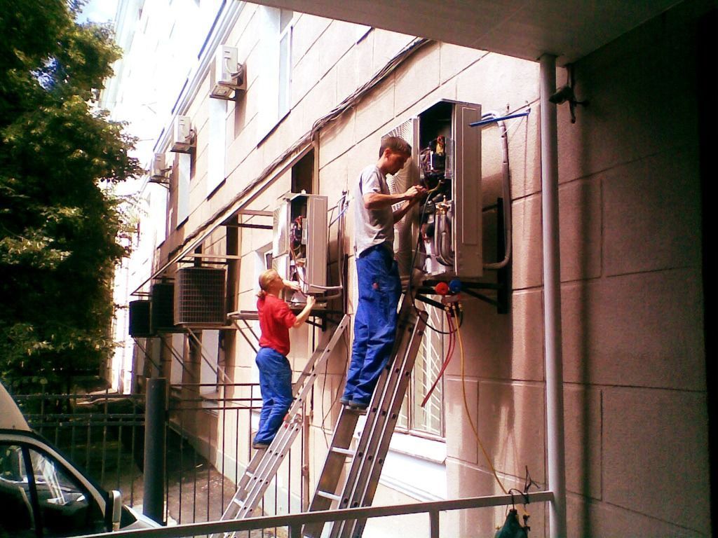 Установка кондиционера