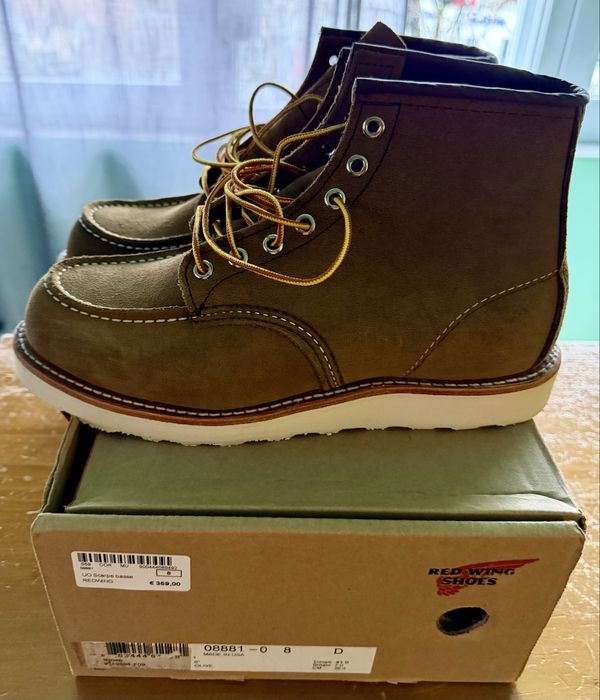 Ghete Red Wings barbati olive noi