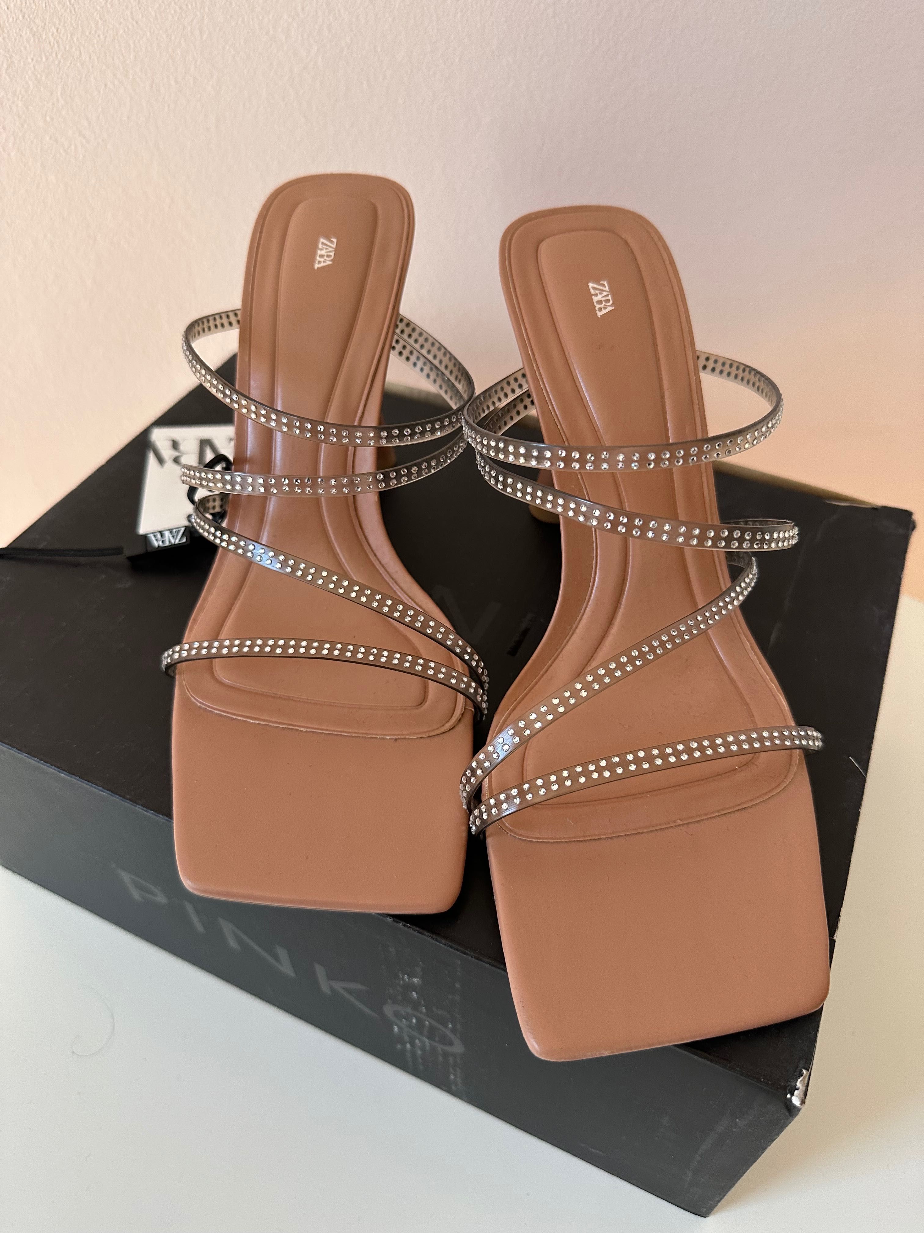 НОВИ Елегантни дамски сандали Zara