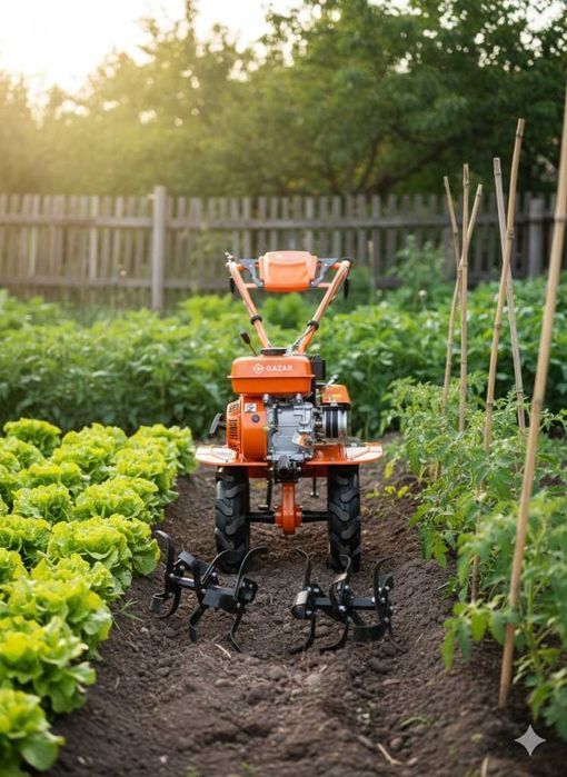 ХИТ СЕЗОНА Бензиновый мотокультиватор мотоблок Qazar