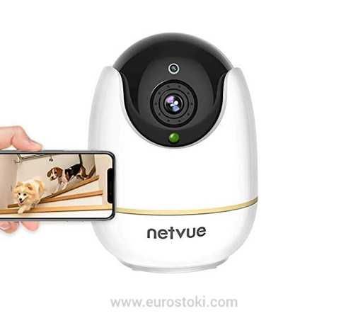 Вътрешна охранителна камера NETVUE Orb Cam, домашна за наблюдение