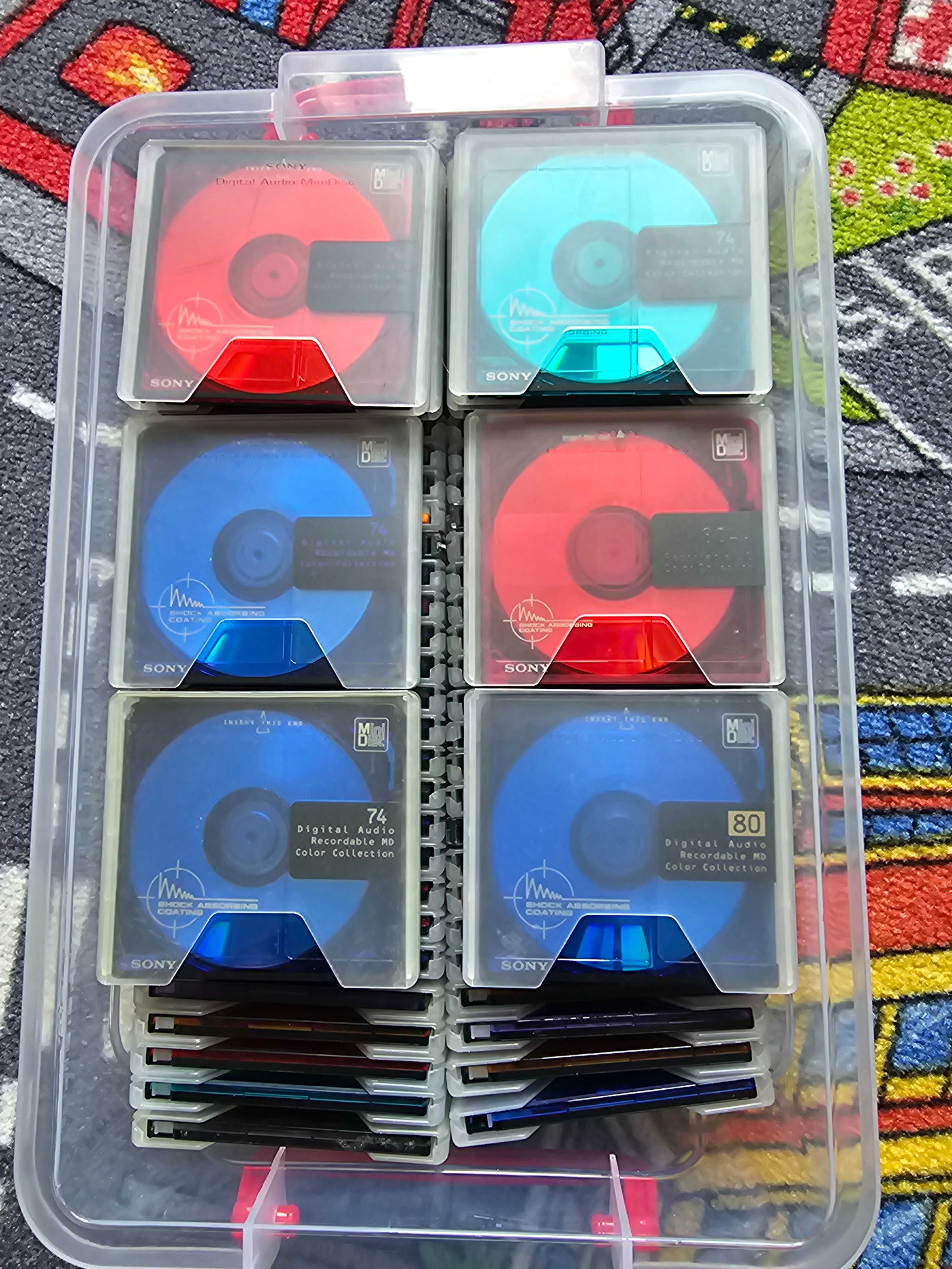 Minidiscuri Sony Color